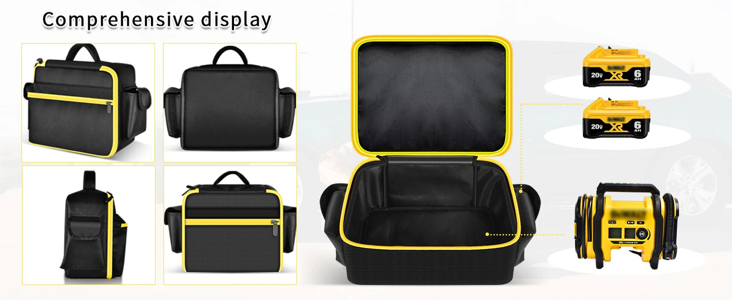 DeWalt Air Compressor Bag Case Compatible with DEWALT 18v 20V MAX Tire Inflator DCC020IB
