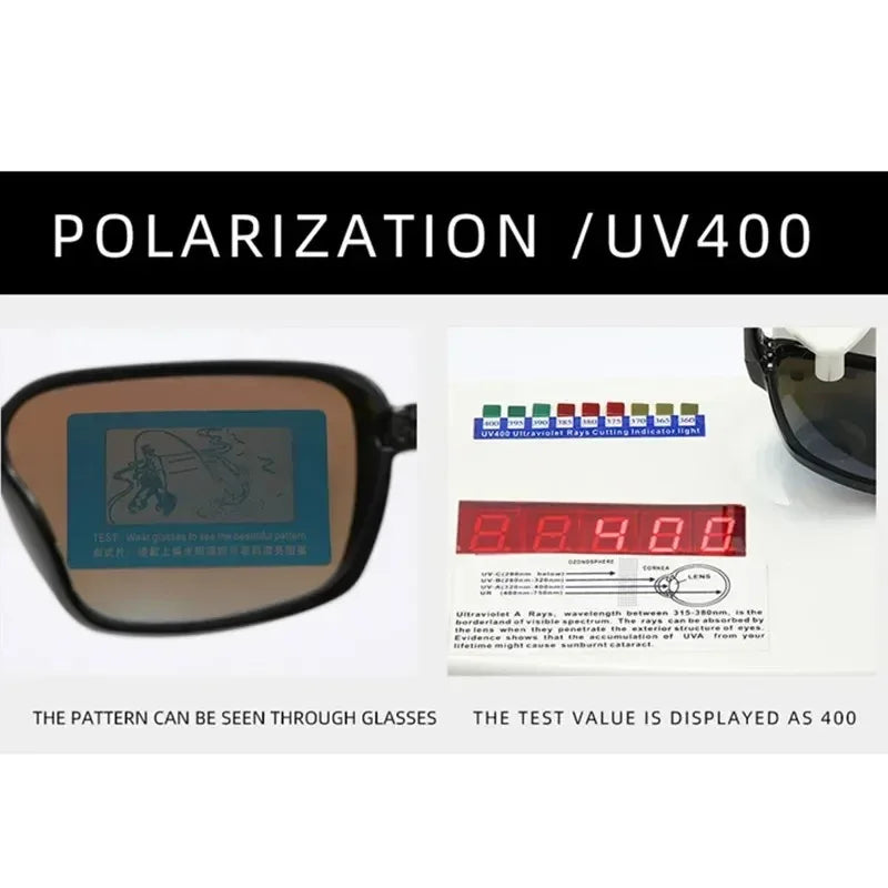 Okuma JV - Unisex UV400 Polarized Glasses, suitable for outdoor sports such as driving, fishing, cycling, hiking, etc