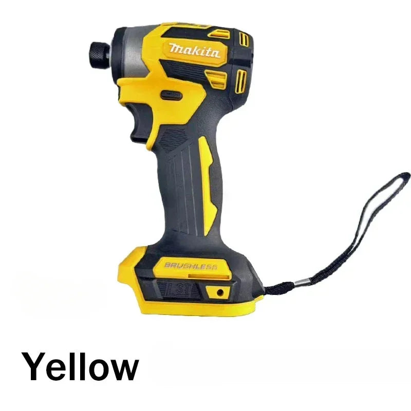 Makita 18V DTD173 18V Cordless Impact Driver LXT BL Brushless Motor Electric Drill Wood/Bolt/T-Mode 180 N·M Rechargeable Power Tools