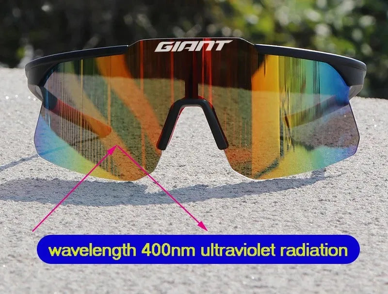 Giant JV new cycling Glasses UV400 Protection, Anti-Fog, Sports Sunglasses for Men Women with case