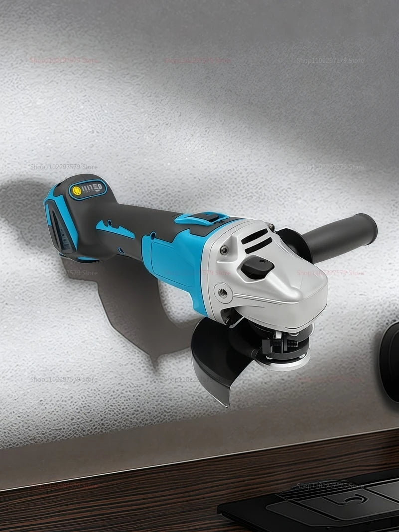 Makita Compatible 125mm Brushless Angle Grinder Cordless Li-ion Battery Powered for Cutting Polishing Grinding Compatible with Makita 18V tools