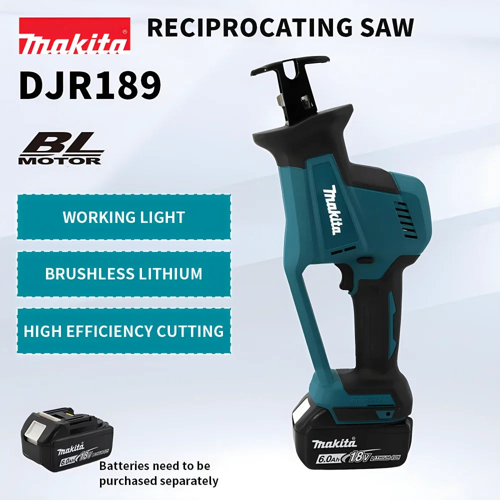 Makita DJR189 18V Reciprocating Saw- Tool only