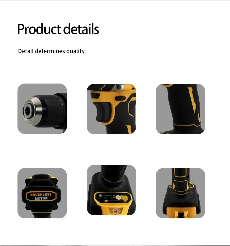 DeWalt DCD805 18V - 20V Brushless Hammer Drill Driver- with battery options FLASH SALE