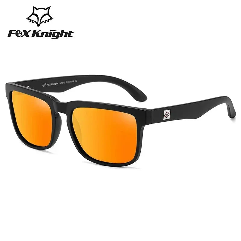Fox New JV Knight Brand Square Sunglasses Women Men High Quality Glasses Outdoor Riding Fishing Sun Glasses Retro Shades Uv400