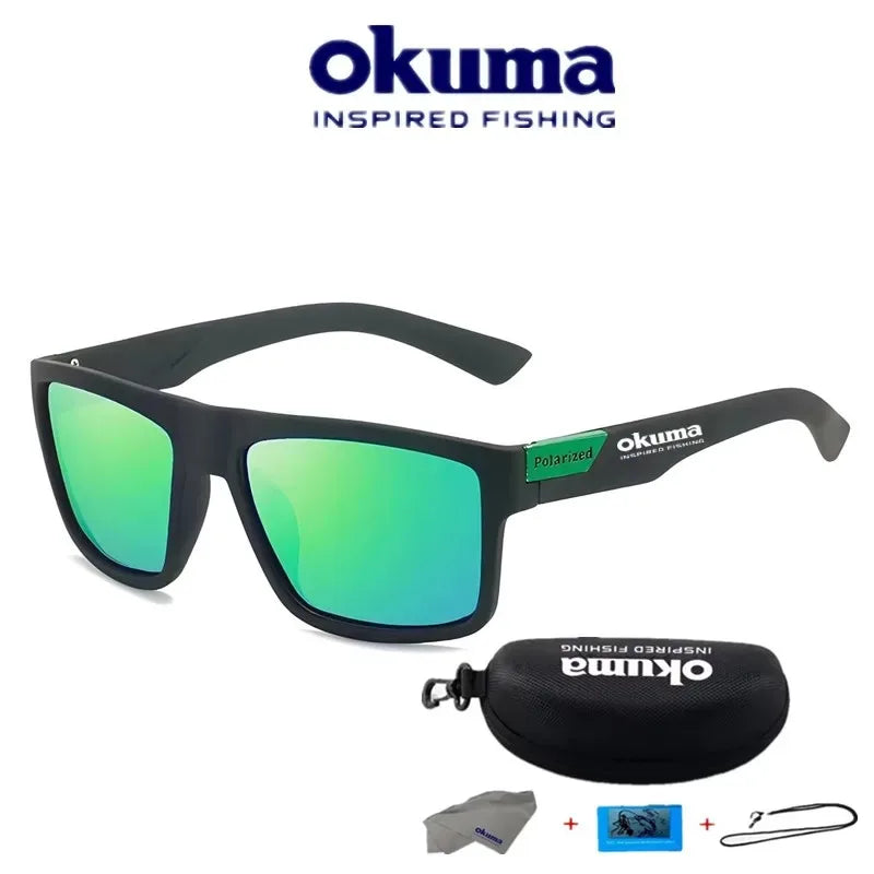 Okuma JV - Unisex UV400 Polarized Glasses, suitable for outdoor sports such as driving, fishing, cycling, hiking, etc