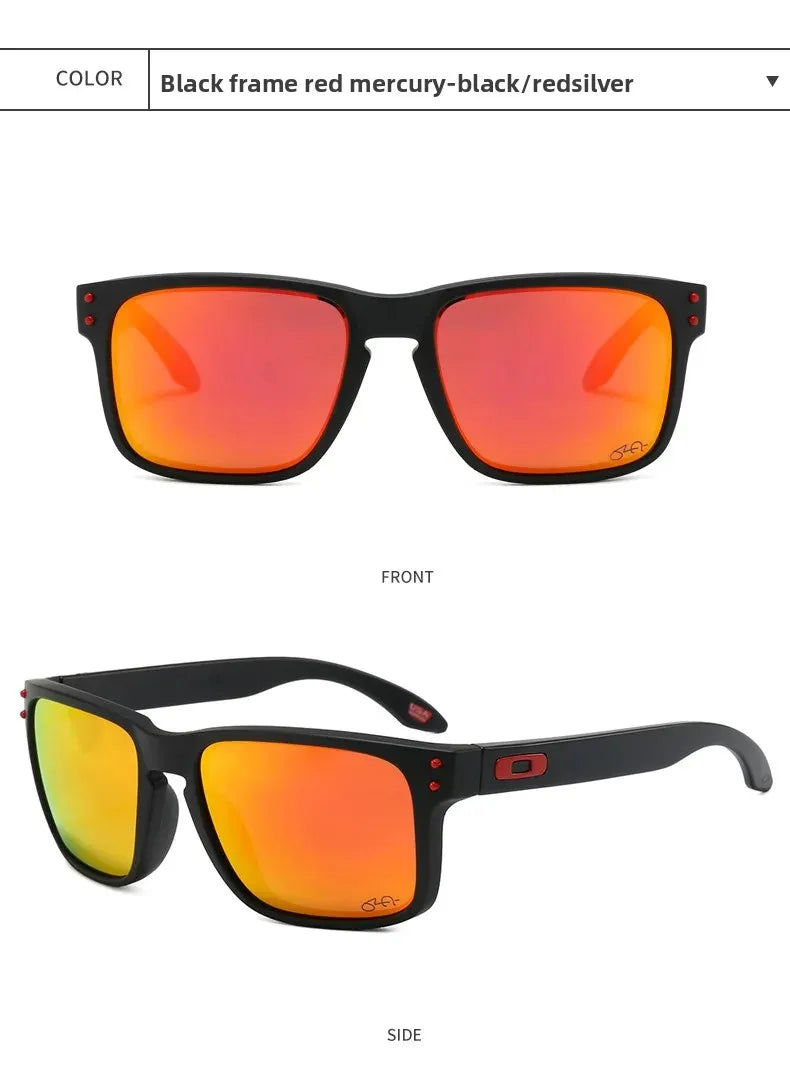 Oakley JV Polarized TR90 Sunglasses Outdoor Climbing Sun Protection Shades Cycling Self-Driving Stylish Accessories