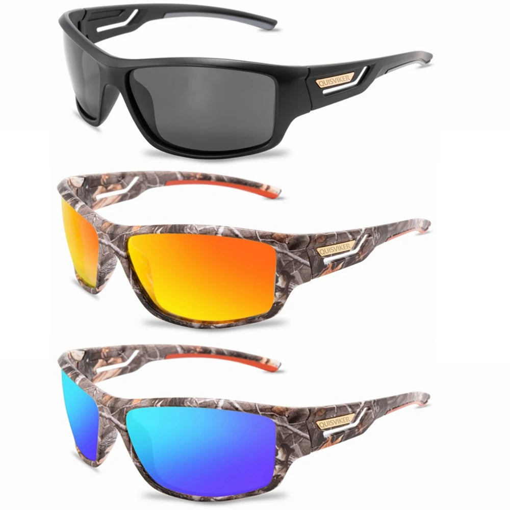 Quicksilver JV Sport Fishing glasses Outdoor Polarized glasses Goggles Sunglasses Men Women Fish Eyewear