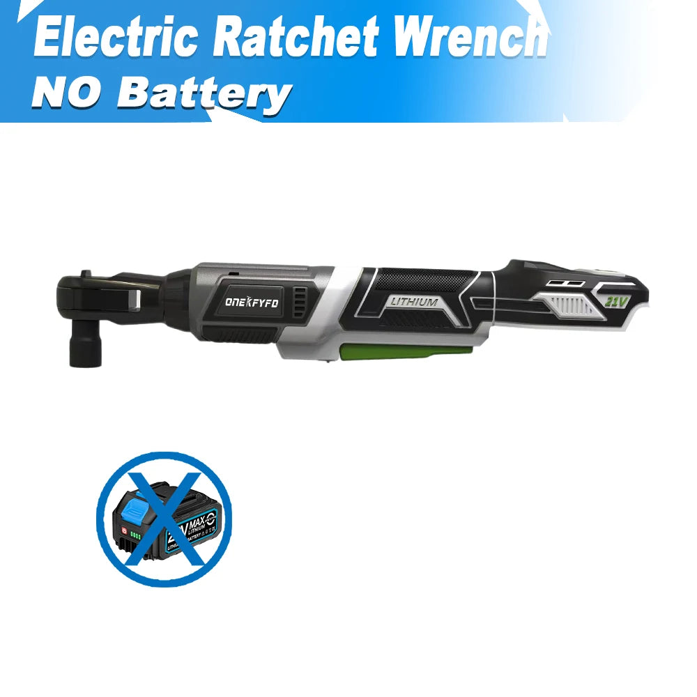 Makita Compatible 18V JV ONEKFYFD 3/8Inch Electric Ratchet Wrench Cordless Variable Speed Wrench Impact Driver Power Tool For 18V Lithium-Ion Battery