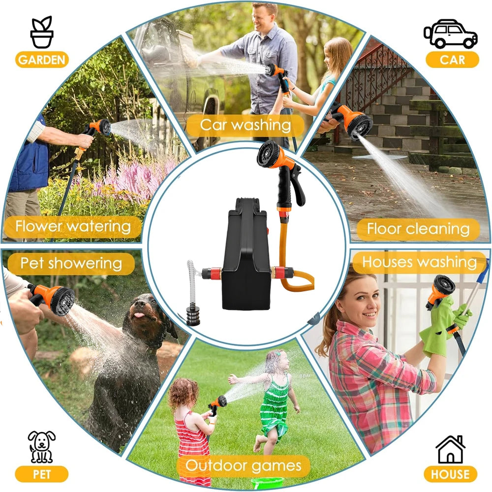 Makita Compatible 18V JV 30M Mini Wireless Cordless Water Pump Durable Agricultural Irrigation Car Wash Spraying Home Vegetable Garden Battery Supplies