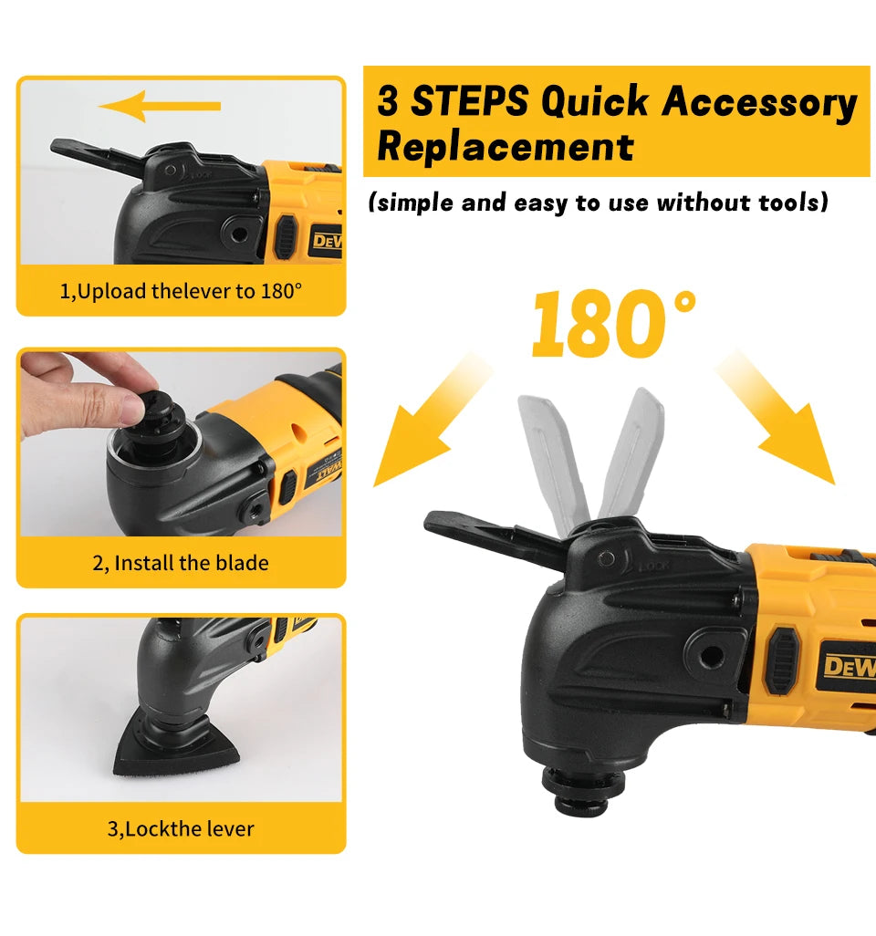 Dewalt Brushless Oscillating Multi-Tool 18V 20V - Tool Only - FLASH SALE