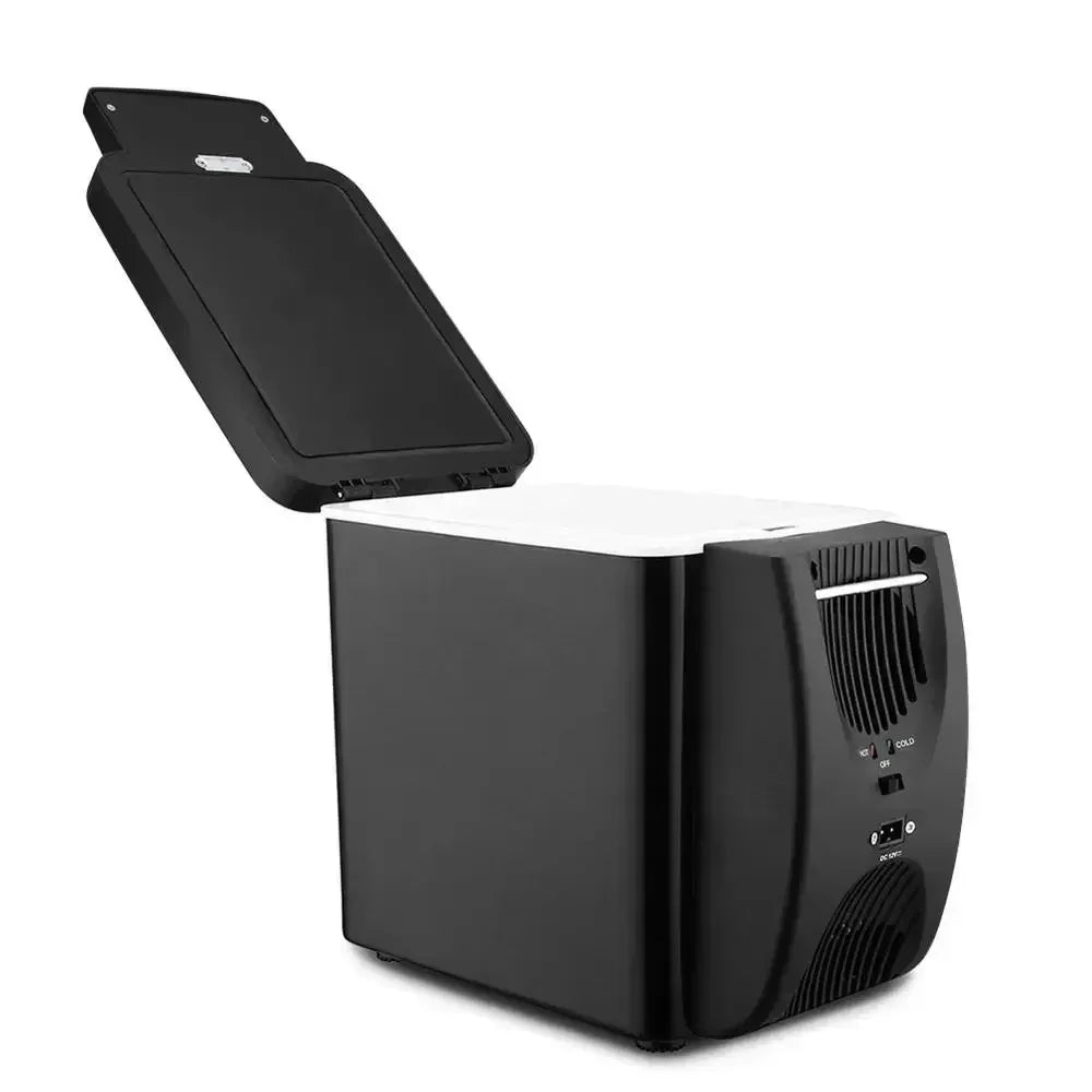 Car Refrigerator 6L Mini Fridge Portable Freezer 12V DC Refrigerator Plug In Cooler Refrige 6L Thermoelectric Cooler