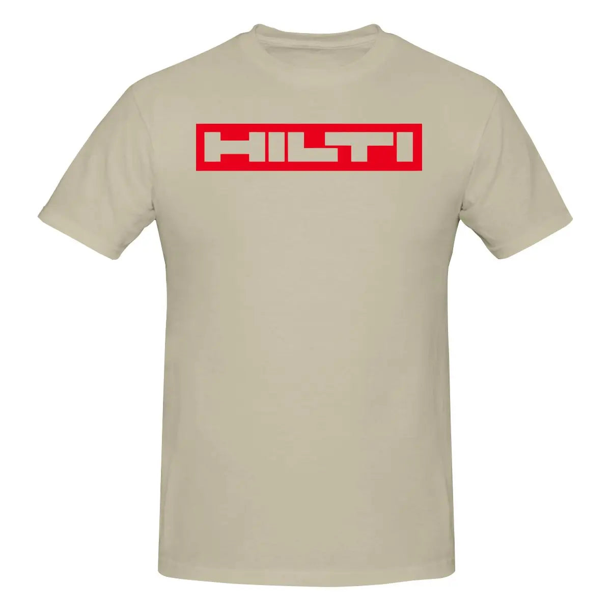 Hilti Machine Logo Men's T-shirt Printed Tops Are Loose and Slim Fit Women's T-shirts