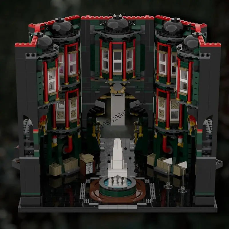 NEW 3400PCS magic Movie Harrying MOC Magic Ministry model DIY creative ideas Child Toy Assembly Puzzle Birthday Gift MOC-76403