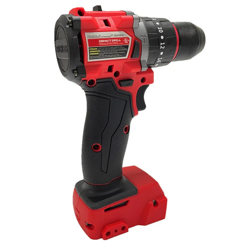 Milwaukee 18V Battery Cordless Impact Drill Brushless Electric Drill
