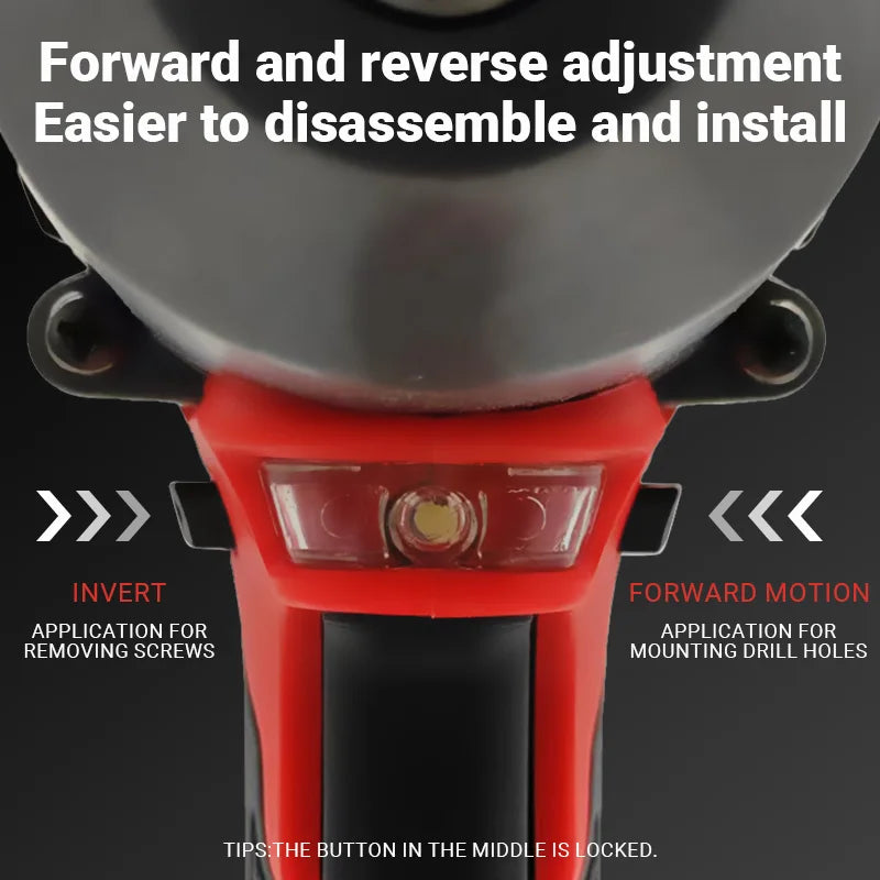 Milwaukee 18V 1300Nm 1/2inch impact Wrench High Torque High Quality Modern Tools Renovations & Repairs Portable 1/2inch Power Wrench High-Intensity Impact