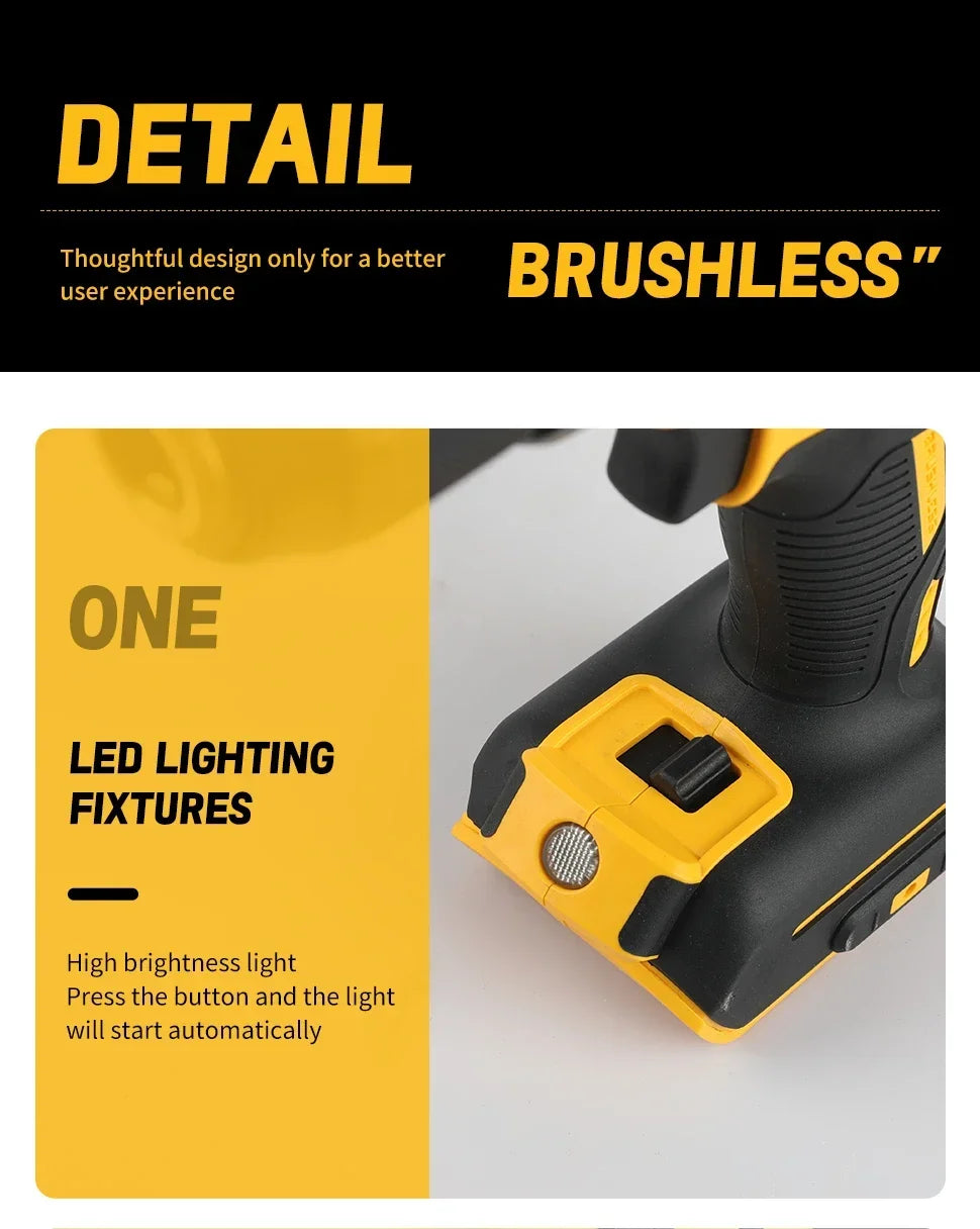 Dewalt DCD795 18v Brushless Drill with battery and AU charger