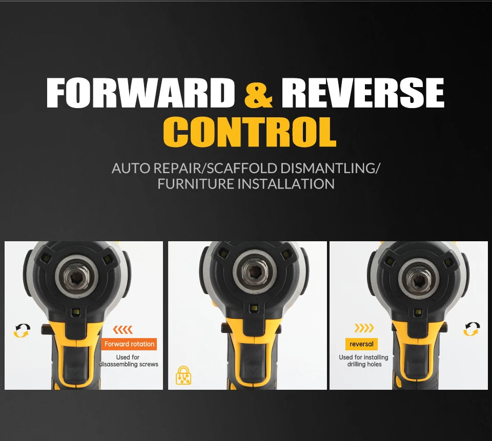 Dewalt DCF850 18V 20V 1/4 in. 3-Speed Brushless Impact Driver (Tool Only)