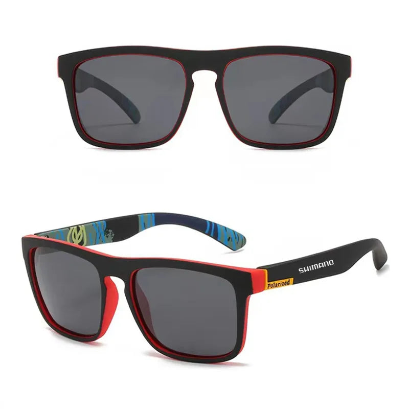 SHIMANO JV Polarized UV400 Protective Sunglasses for Men and Women Outdoor Sports Hunting Fishing Cycling Driving Fashion
