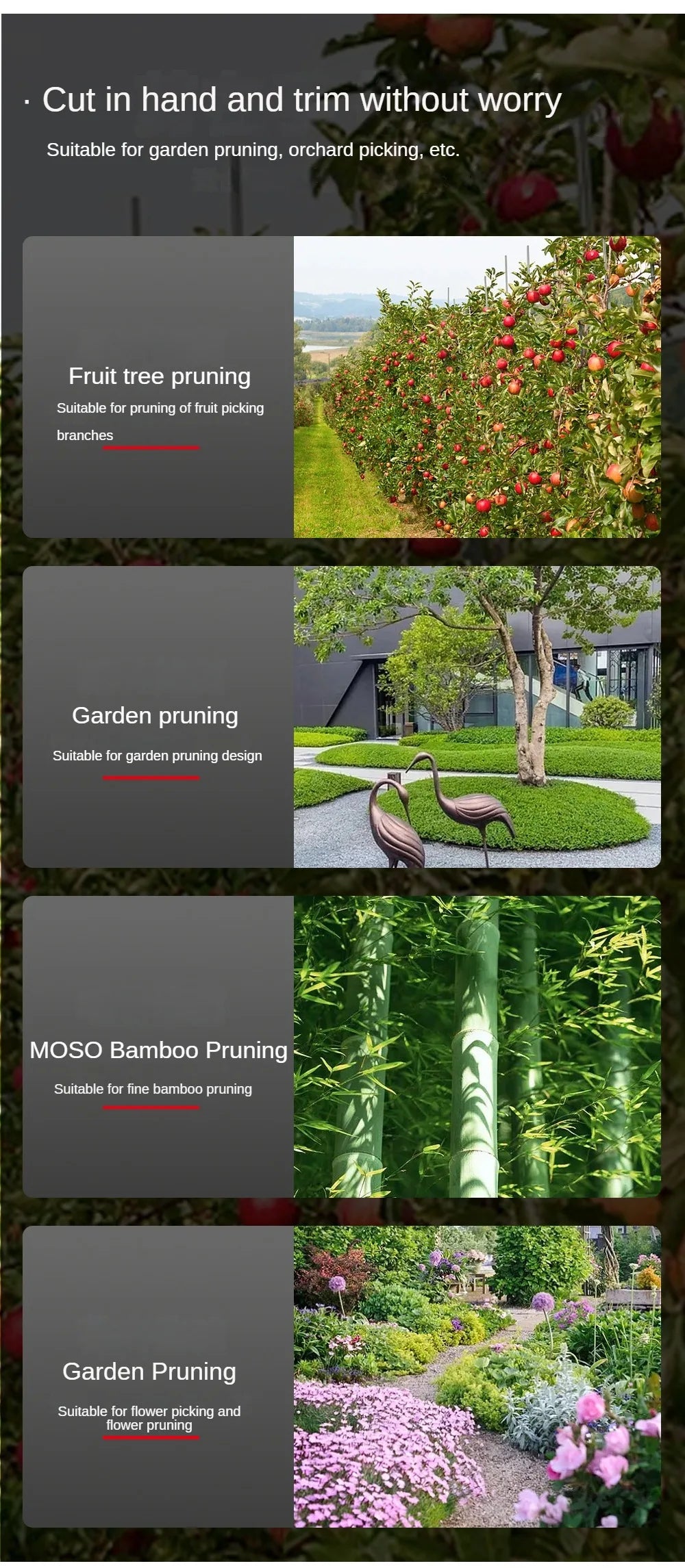 Makita compatible 18V Electric Pruning Shears Cordless Rechargeable Tree Branch Pruner Garden Electric Scissors for Yard Garden Lawn Tools
