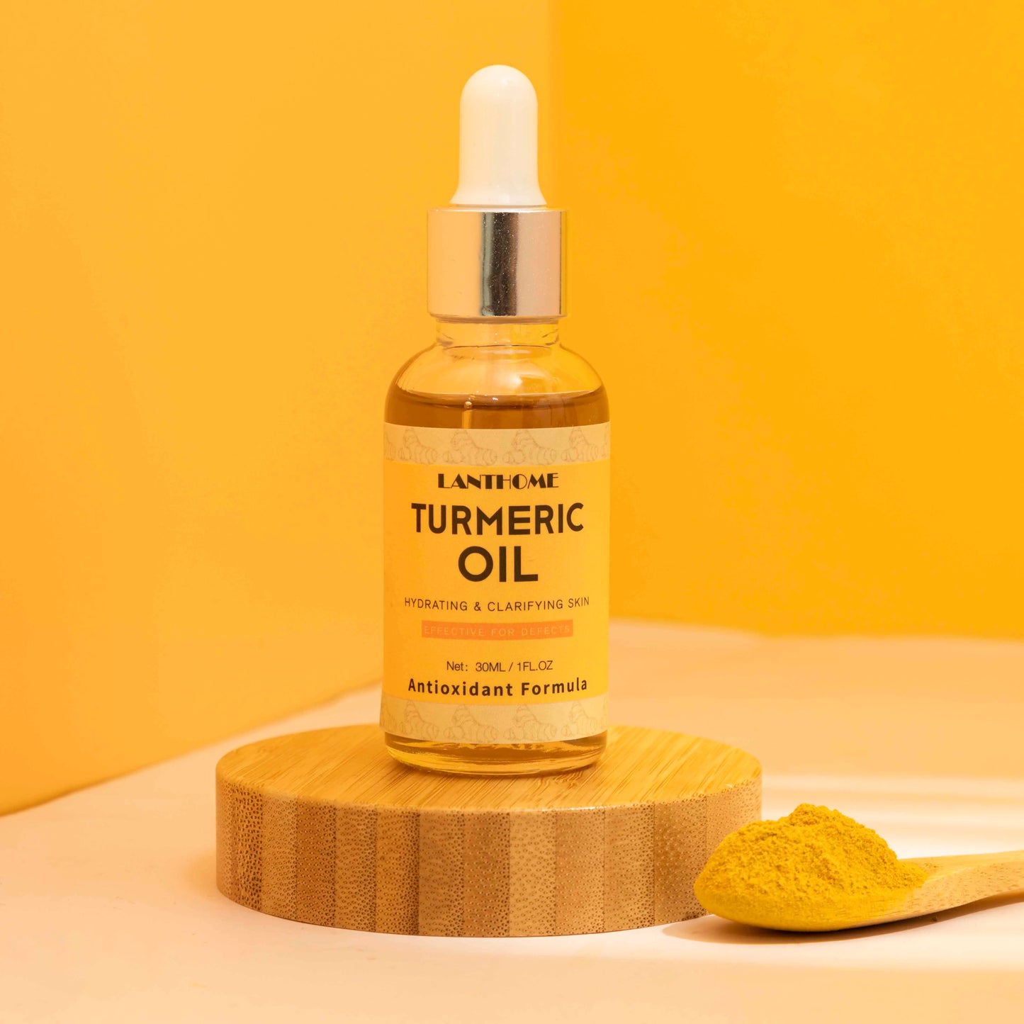 Bakuchiol Face Serum Turmeric oil Anti Aging Anti Wrinkle Firm-hydrating Brightening Facial Essence Moisturizing Fade Fine Lines Skin Care