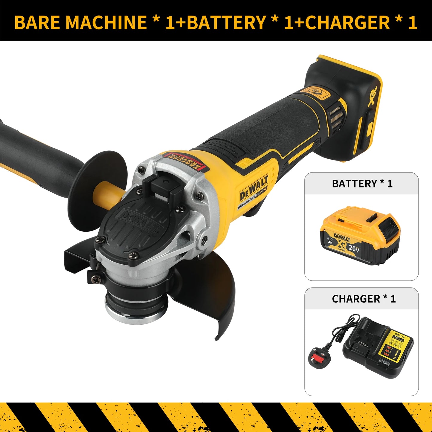 DeWalt DCG406 18V - 20V Brushless 125mm Angle Grinder- FLASH SALE