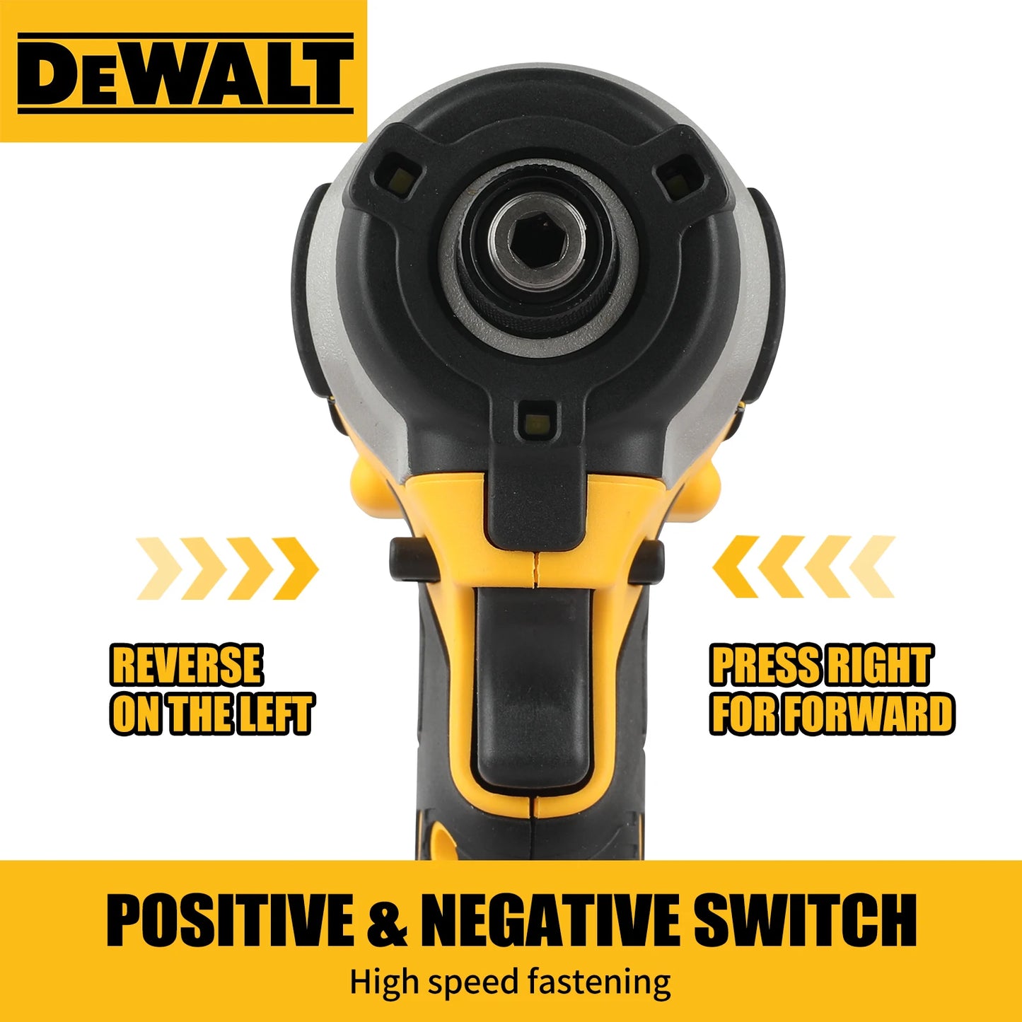 DeWalt DCF850 18V - 20V Brushless Compact Impact Driver - Bare Unit