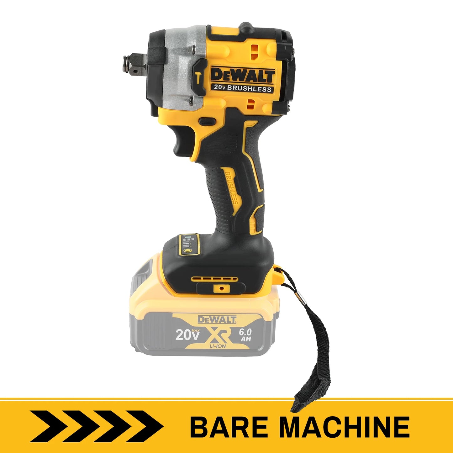 DEWALT DCF921 18V 20V 1/2 in Cordless Compact Impact Wrench