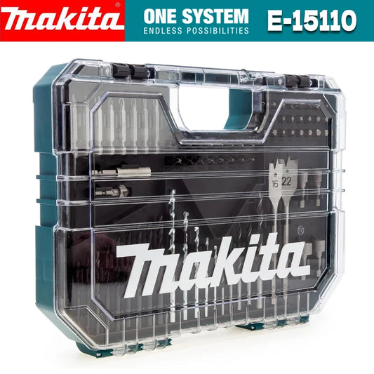 MAKITA Drill & Screwdriver Bit Set, 75pcs