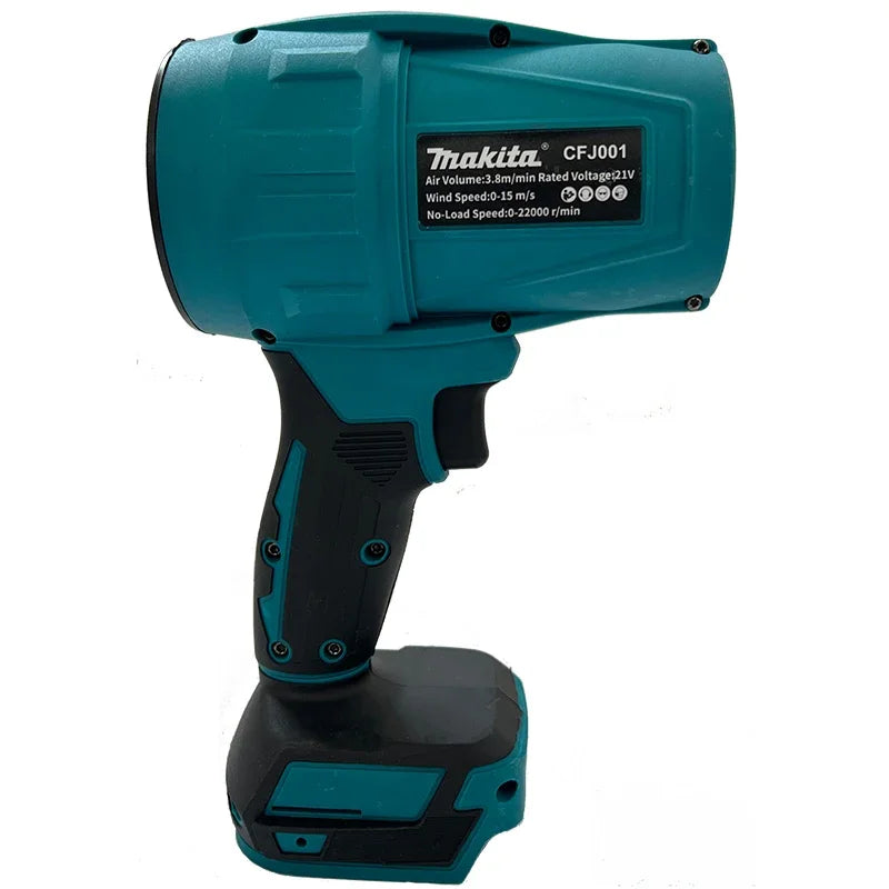 Makita 18V 30000RPM Brushless High Power Turbo Fan Blowers Electric Handheld Jet Fan Snow Leaf Dust Blowing Tool for 18V Battery