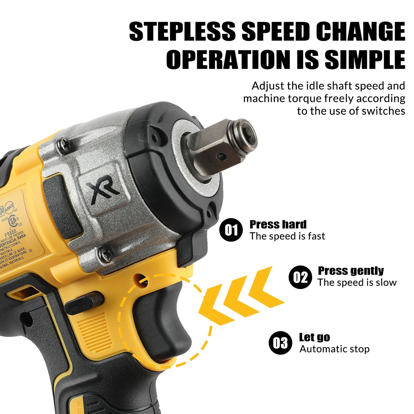 DeWalt 20v brushless DCF880, DCG405 Combo- Combination kit (Tools only with bag)