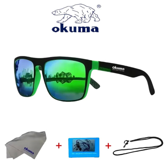 Okuma JV - Unisex UV400 Polarized Glasses, suitable for outdoor sports such as driving, fishing, cycling, hiking, etc
