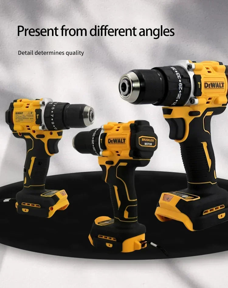 DeWalt DCD805 18V - 20V Brushless Hammer Drill Driver- with battery options FLASH SALE