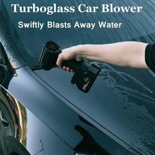 Makita Compatible Turbo jet blower Cordless Blower Portable Handheld Electric Brushless Turbo Jet Fan w/2 Batteries