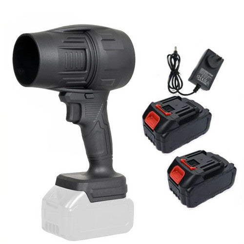 Makita Compatible Turbo jet blower Cordless Blower Portable Handheld Electric Brushless Turbo Jet Fan w/2 Batteries
