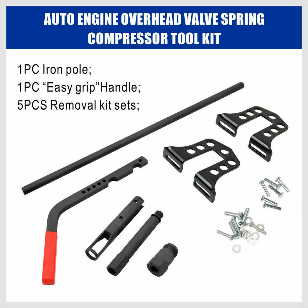 Auto repair kit Overhead Valve Spring Compressor Universal Tool Kit.