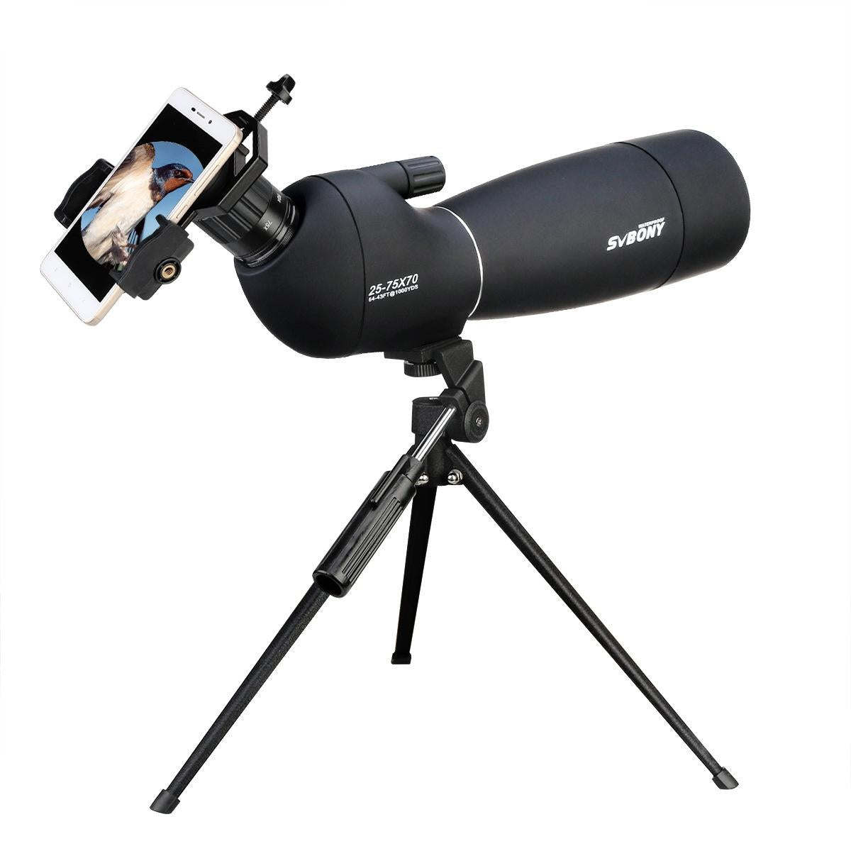 Bird Scope Waterproof - 25-75x70 Normal 21mm Eyepiece