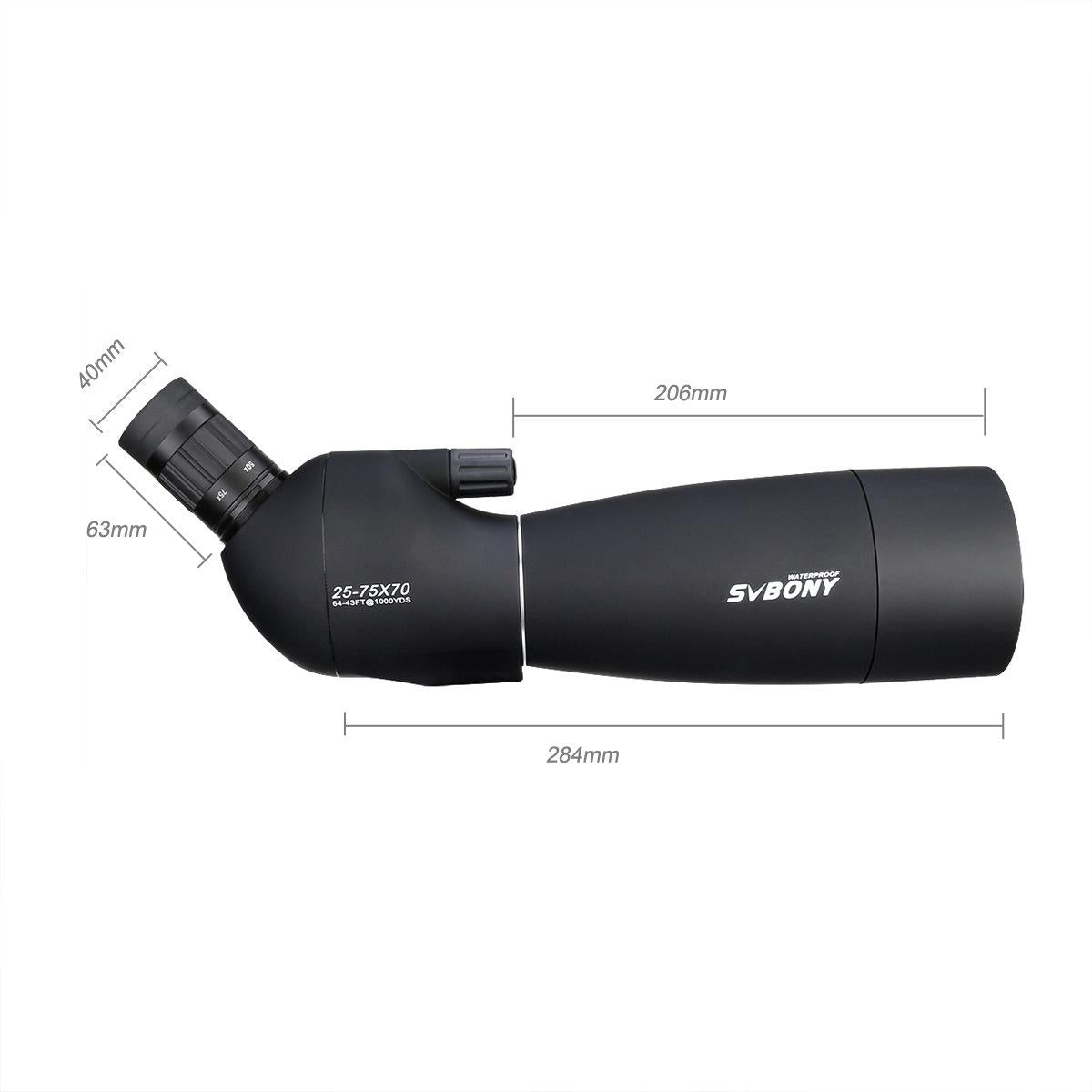 Bird Scope Waterproof - 25-75x70 Normal 21mm Eyepiece