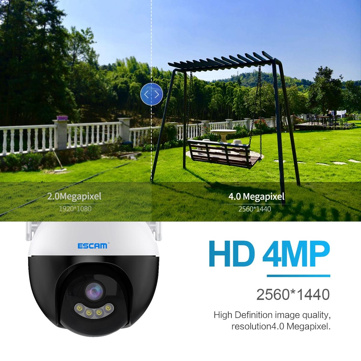 Camera Smart Wifi Ip With Ai Detection Auto Tracking Cloud Storage Night Vision Two-Way Voice