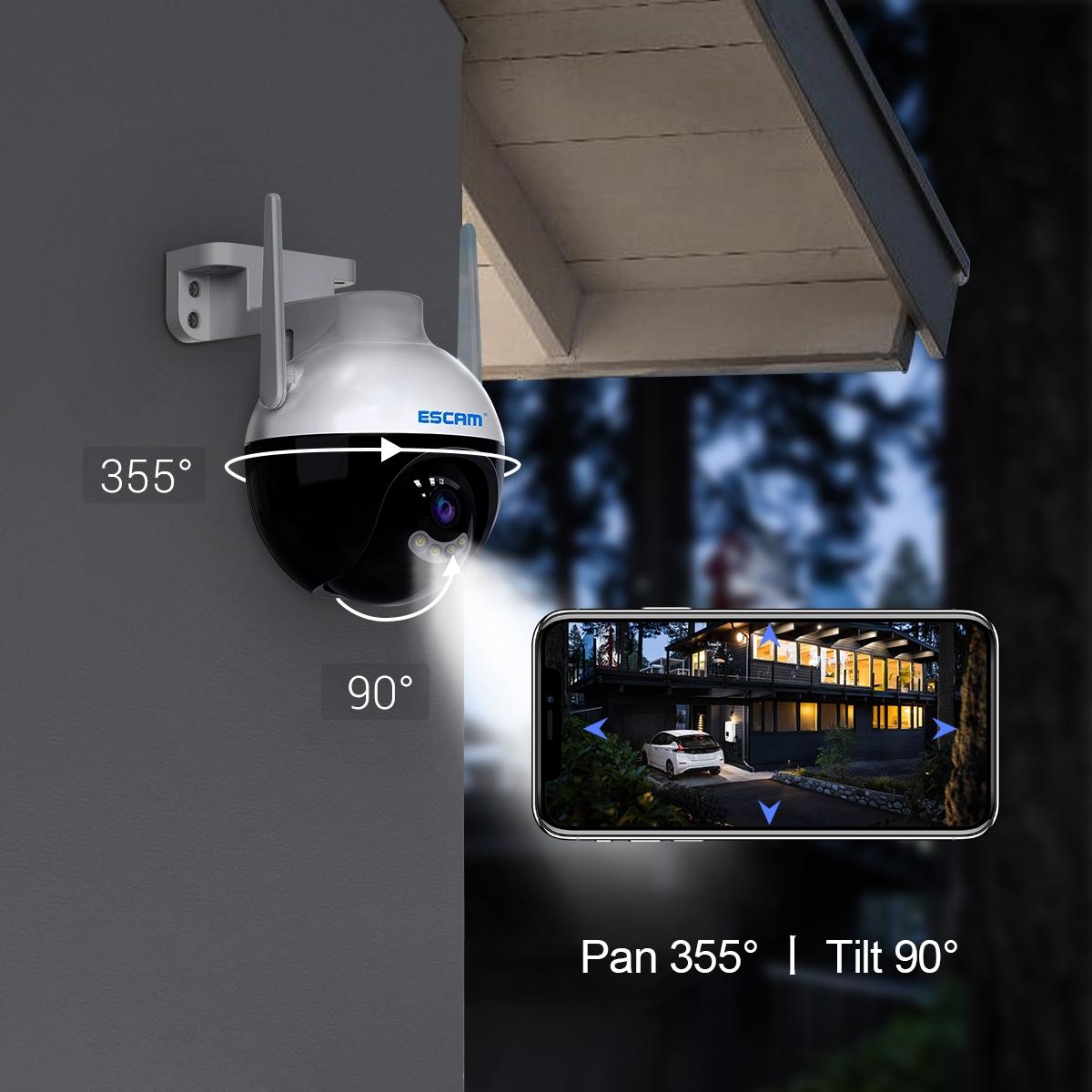 Camera Smart Wifi Ip With Ai Detection Auto Tracking Cloud Storage Night Vision Two-Way Voice