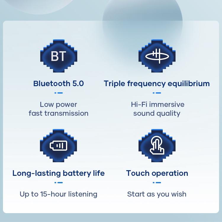 Wireless Earbuds with Charging Case - Eb200