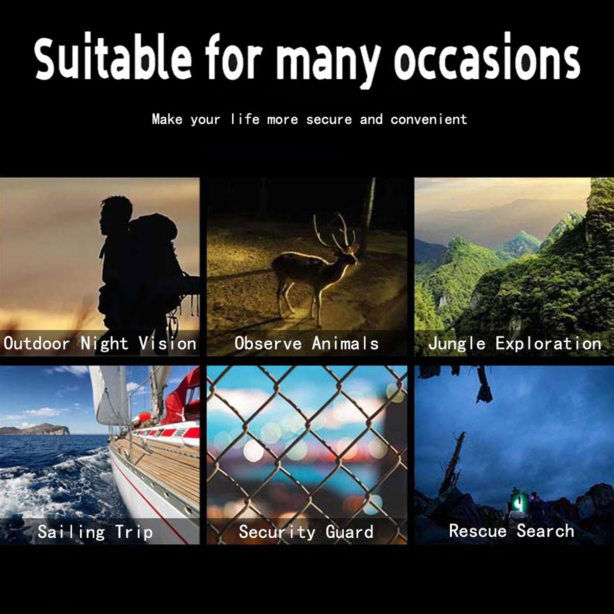Night Vision Binocular 4k Hd Digital for Outdoor Hunting - Camouflage