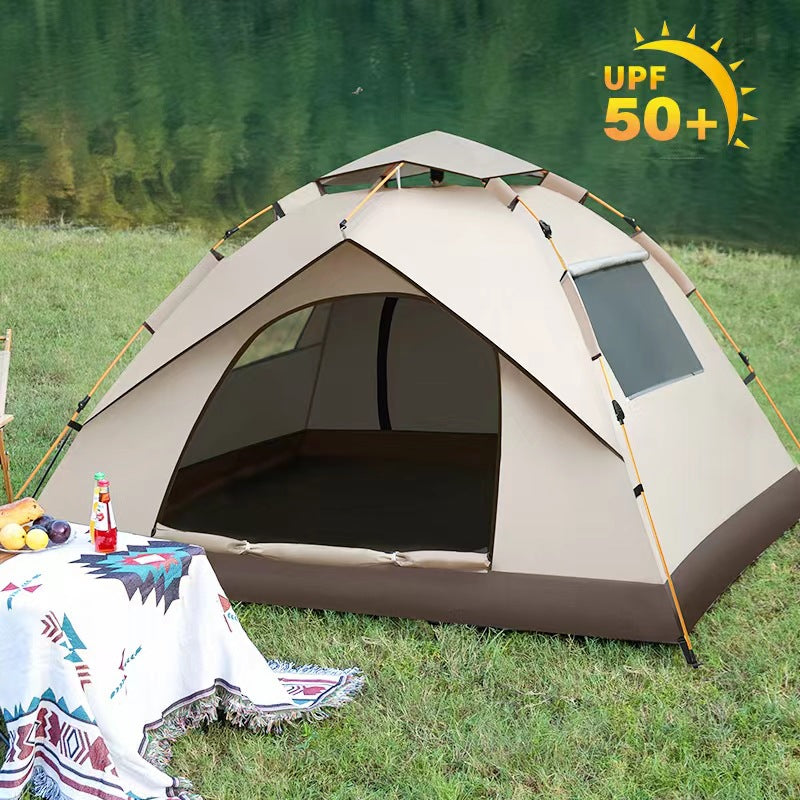 Tent 210x200x135cm Outdoor Family Instant Ultralight Portable Folding Popup Waterproof Oxford Fiberglass Automatic Tent For Camping Events