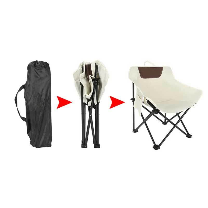 Outdoor Folding Camping Chair - Portable Lounge Chair, Lightweight Beach Chair, Fishing Stool, and Picnic Seat, Perfect for Outdoor Adventures