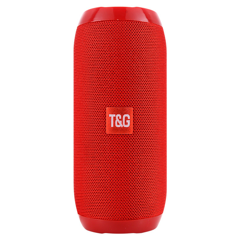 Portable Bluetooth Speaker Red - HiFi 360 Degree Audio Wireless Mini Speaker, Support Hands-free Calling