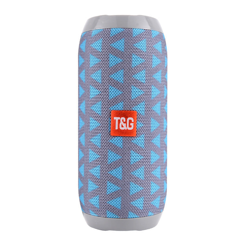 Portable Bluetooth Speaker Green (triangle blue) - HiFi 360 Degree Audio Wireless Mini Speaker, Support Hands-free Calling