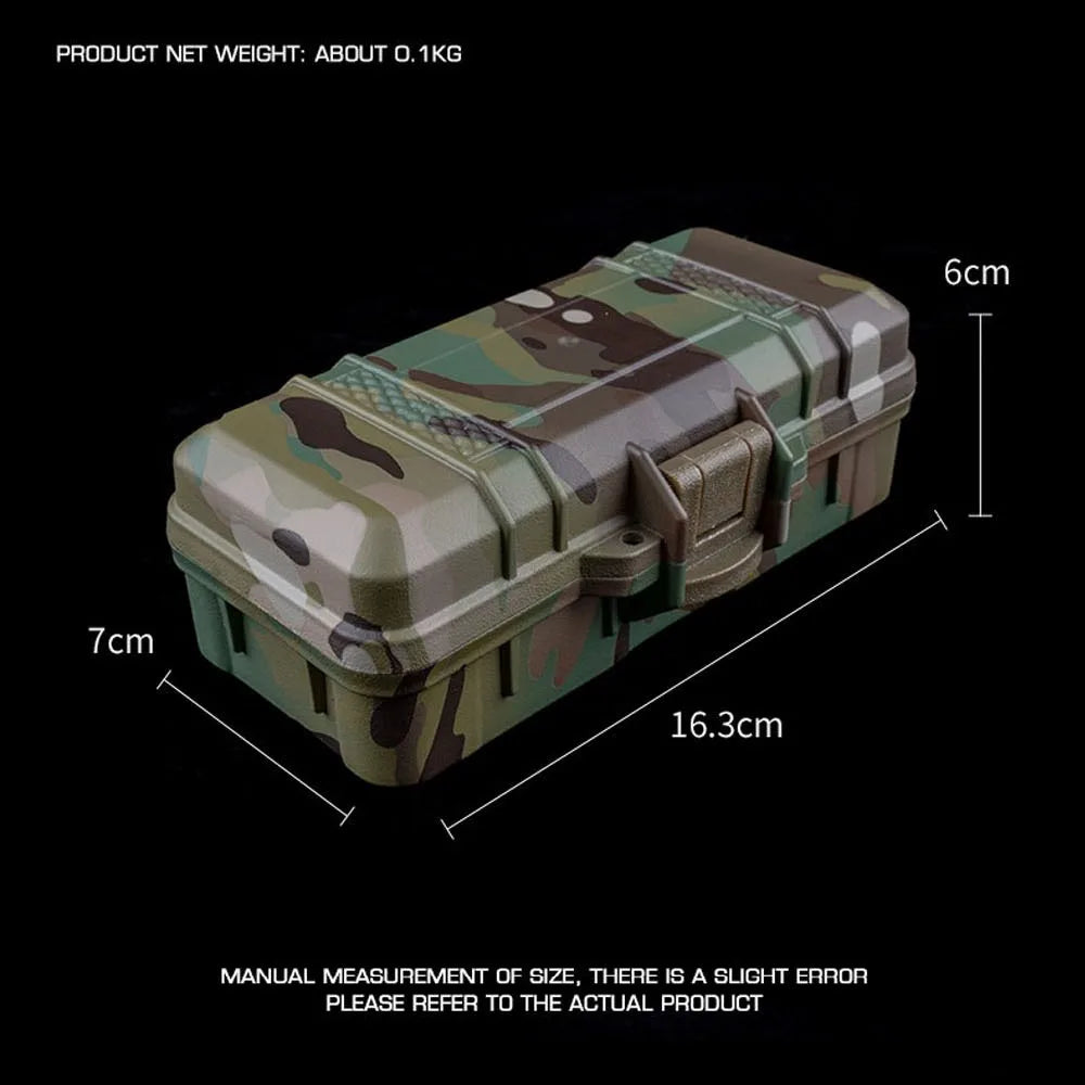 *** Free Shipping*** Outdoor Shockproof, Waterproof Box with Sponge Protection Pads 15.2*6.3cm ***FREE SHIPPING***