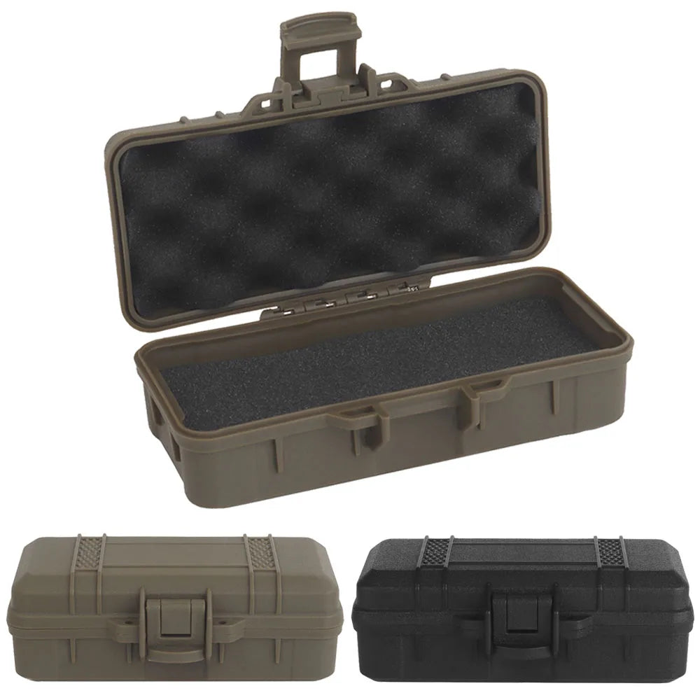 *** Free Shipping*** Outdoor Shockproof, Waterproof Box with Sponge Protection Pads 15.2*6.3cm ***FREE SHIPPING***