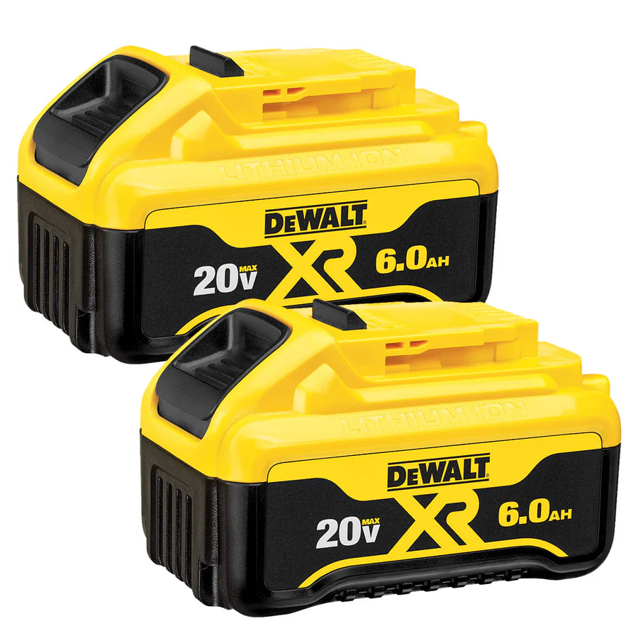 Dewalt DCB206-2 20V MAX* 6Ah Battery. (2 PK)