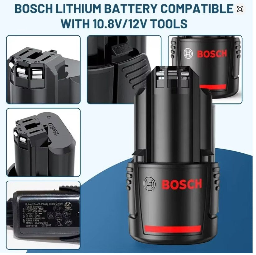 Bosch 12V 2.0Ah Lithium‑Ion Battery