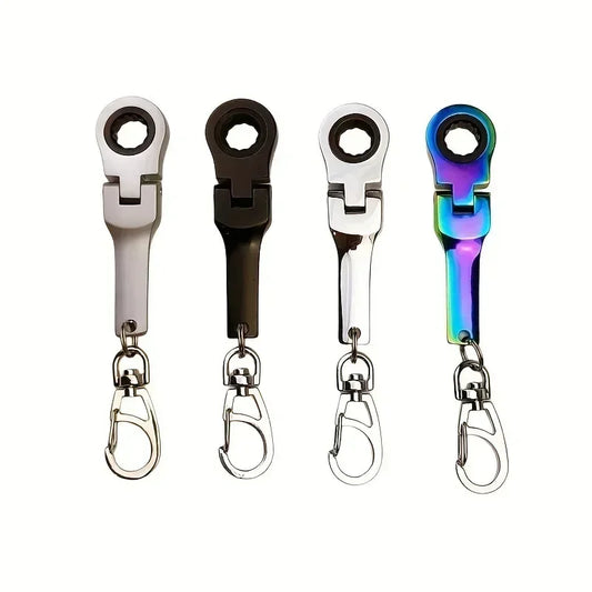 ***Free Shipping*** ToolboxWorld JDM 10mm Ratchet Metal Racing Keychain Key Chain.